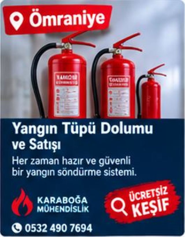 Ümraniye Yangın Tüpü Dolumu ve Satışı